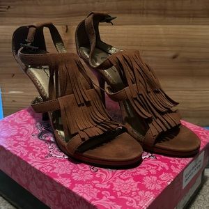 Ellie Sioux Fringe Heels